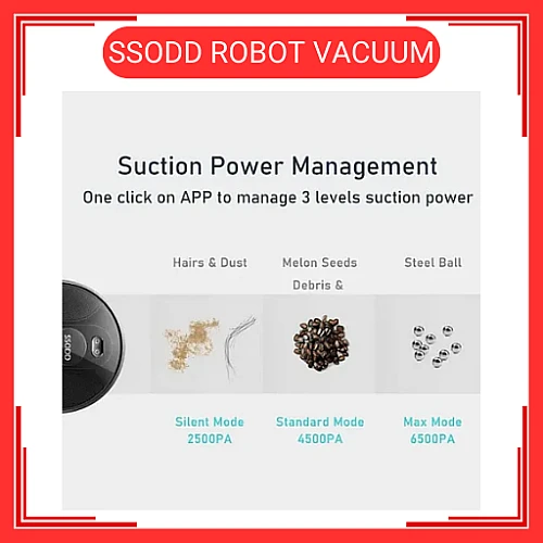 SSODD SD-I8 Robomax UV Plus Robot Vacuum Cleaner