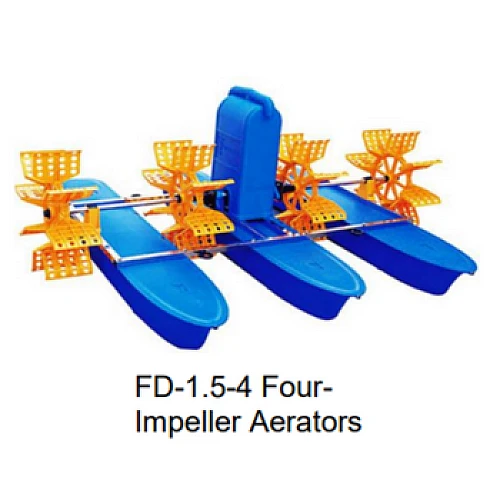 FD-1.5-4 415v 1.5Kw Two Impeller Aerators FD Series