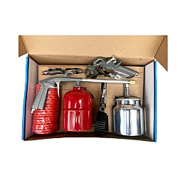 W2000A2 5Pcs Air Tools Kit Suction Spray Gun Set Wufu