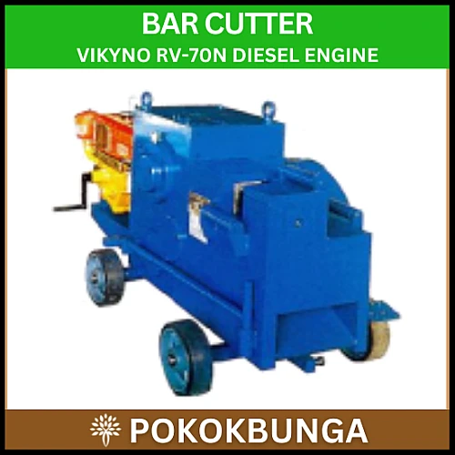 TC32DE VIKYNO RV70N 4kW Diesel Engine Bar Cutter Tokuma