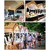 Light Beige 3x5 Meter High Quality Outdoor Tent Gazebo Canopy Khemah