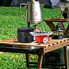 Round Lotus Style Portable Mini Camping Gas Stove