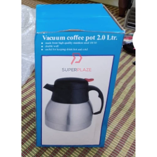 2 Liters Vacuum Coffee Pot Stainless Steel Insulated Coffee Flask Pot