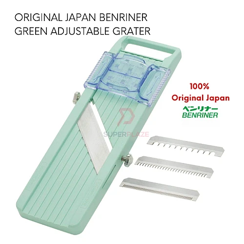 Green Color Vegetable Slicer Original Benriner Japan Mandoline Japanese Grater Food Slicer