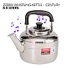 5.5 Liters Original Whistling Kettle Stainless Steel Zebra Century SUS304
