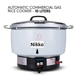 10 Liters Commercial Automatic Gas Rice Cooker Japan Thermostat Rice Cooker Pot Nikko