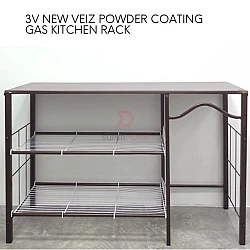 3V New Veiz Powder Coating Multi Purpose Kitchen Stove Rack Gas Cooking Rack