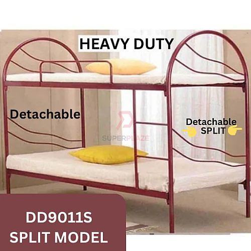 2 in 1 3V DD9011NS Detachable Heavy Duty Single Double Decker Bed Frame