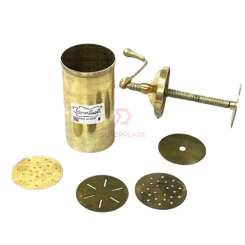 56mm 4 Moulds Copper Brass Muruku Mould India Muruku Maker