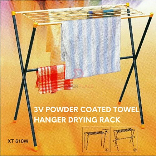 3V Powder Coated Towel Hanger Towel Drying Rack