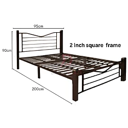 3V Giant Bedford Single Bed Frame Super Strong Base Bed Divan Frame