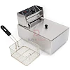 8 Liters 2.5Kw Electric Commercial Deep Fryer Fast Food Western French Fried