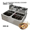 Oden Plus Oden Fryer 16 Liters Auto Double Electric Multifunctional Cooker Foodtruck