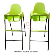 Green Apple Color 3V Joyful High Baby Chair