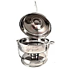 42cm Zirafah Golden Dome Bell Chafing Dishes Buffet Chafer Hanging Dome Serving Set