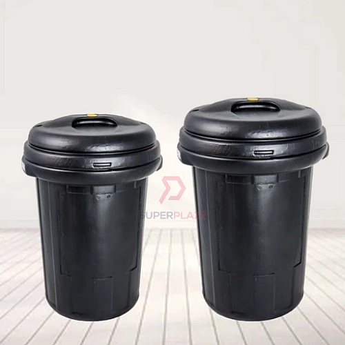 70 Liters Mapo HDPE Fiber Unbreakable Bin Heavy Duty Dustbin