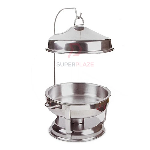 42cm Zirafah Golden Dome Bell Chafing Dishes Buffet Chafer Hanging Dome Serving Set