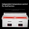 718 Commercial Gas Griddle Stove BBQ Grill Fry Western Burger Snack