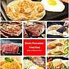 718 Commercial Gas Griddle Stove BBQ Grill Fry Western Burger Snack