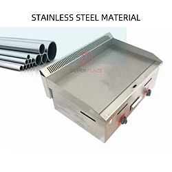 718 Plus Regulator Commercial Gas Griddle Stove BBQ Grill Fry Western Burger Snack