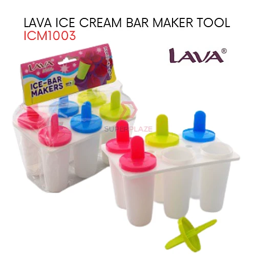 ICM1003 6 Bars Lava Ice Cream Bar Maker Tool