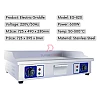 820 XL Electric Dual Griddle Stove Teppanyaki Western BBQ Grill Machine