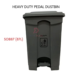 SOB87 87L Winner Heavy Duty Step On Garbage Bin Pedal Bin Step Dustbin Waste Bin