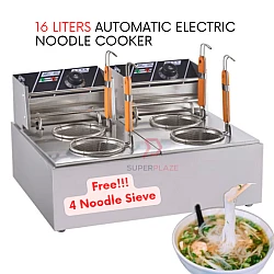 16 Liters Automatic Electric Noodle Cooker Ramen Oden Multi Purpose Boiler Stove