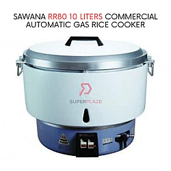 Rice Cooker Sawana RR80 10 Liters Commercial Automatic Gas Rice Cooker Magnetic Themostat