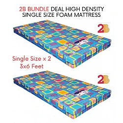 2B Bundle Deal High Density Single Size Foam Mattress Bunk Bed Mattress