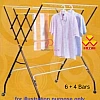 3V Rainbow 6 plus 4 Bars Clothes Drying Rack Outdoor Clothes Towel Hanger