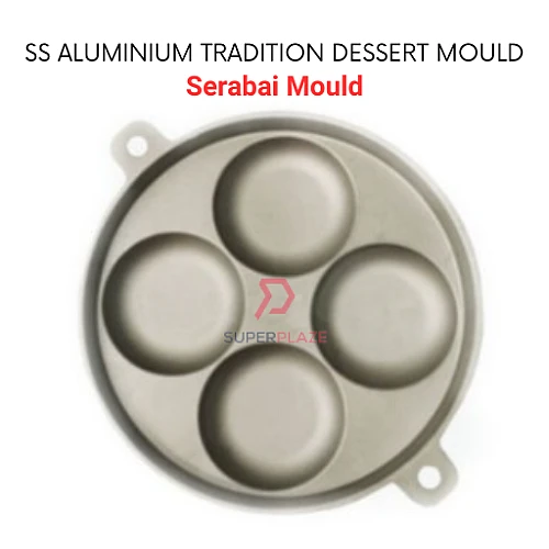 Serabai Mould SS Aluminium Tradition Dessert Mould Acuan Kuih Serabai