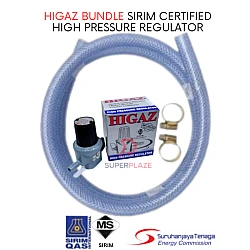 Higaz Bundle Branded Sirim Certified High Pressure Regulator