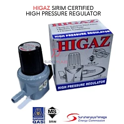 Higaz Branded Sirim Certified High Pressure Regulator