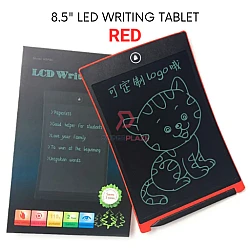 Red Color 8.5 Inches LED Writing Tablet Writing Pad