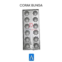 A Corak Bunga Aluminium Acuan Kuih Bahulu Cara Manis Bahulu Moulding