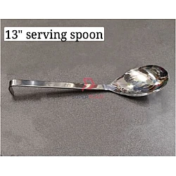 13 Inches Stainless Steel Serving Spoon Curry Spoon Rice Spoon Senduk Lauk
