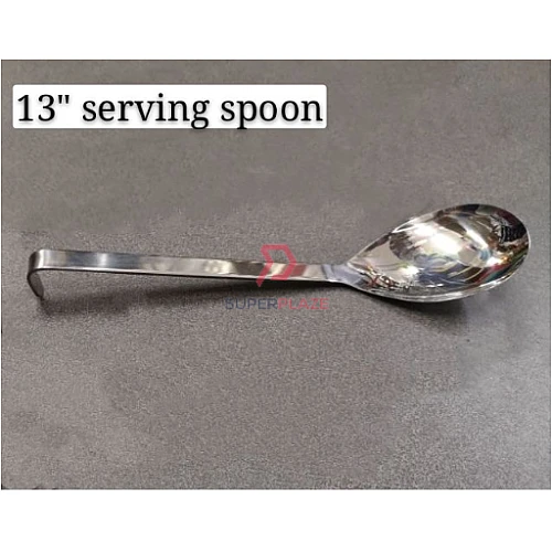 13 Inches Stainless Steel Serving Spoon Curry Spoon Rice Spoon Senduk Lauk