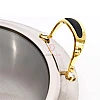 24cm Gold Royal Buffet Serving Set Stainless Steel Basket Furnace Buffet Catering