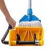 50L Double Tank Mop Wringer Cart Janitor Cleaner Housekeeping Cleaning Cart