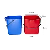 50L Double Tank Mop Wringer Cart Janitor Cleaner Housekeeping Cleaning Cart
