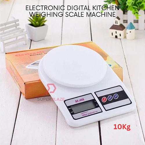 10Kg Weighing Scale Electronic Digital Kitchen Scale Free AA Battery Timbang Digital