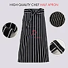 Black Stripe Half Apron High Quality Chef Apron