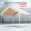 Light Beige 3x3 Meter High Quality Outdoor Tent Gazebo Canopy Khemah