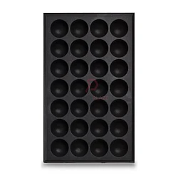 28 Holes 4cm Takoyaki Hot Plate Non Stick Cooking Mould Gas Takoyaki Plate