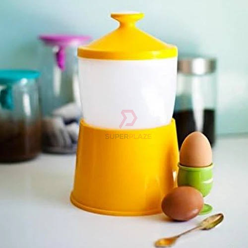 4 Eggs Half Boiler Egg Maker Half Boiled Egg Container