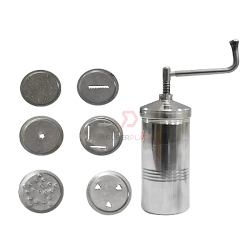 Silver Color Stainless Steel Chromed Muruku Mould Muruku Maker