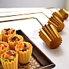 Brass Pie Tee Mould Copper