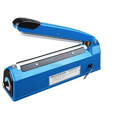 200mm Heavy Duty Plastic Impulse Sealer Machine Laminated Poly Bag Packaging Sealing
