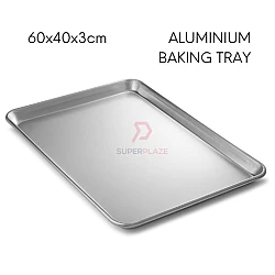 60x40x3cm Aluminium Baking Tray Industries Oven Baking Tray Cake Tray Mesh Tray Non Stick Tray
